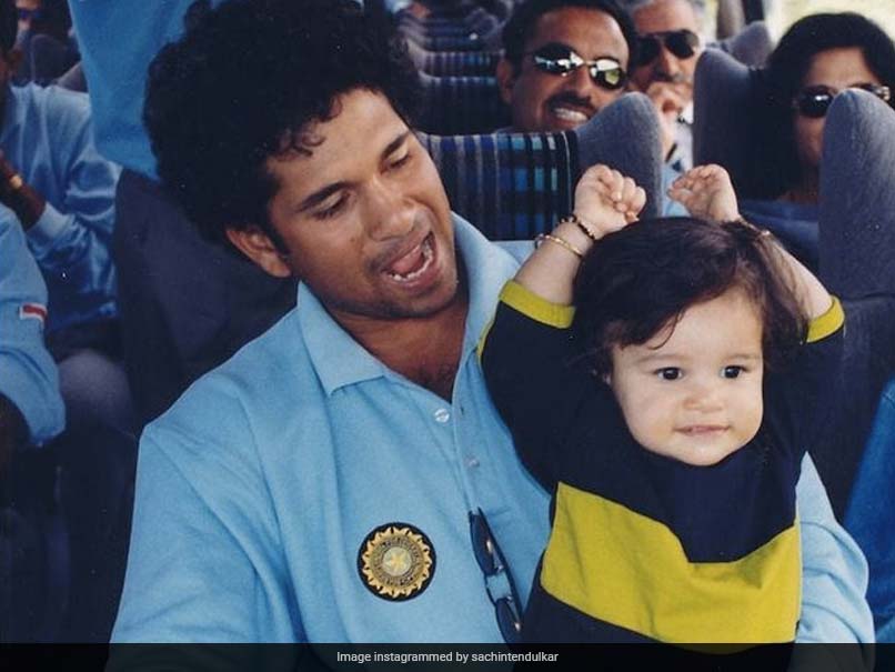 "I Am So Proud Of You...": Sachin Tendulkar Posts Throwback Photo With Sara On Daughters' Day 2021