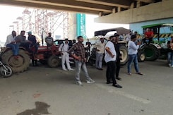 Hit By BJP MP's Car During Protest In Haryana, Allege Farmers, 1 Injured Hit By BJP MP's Car During Protest In Haryana, Allege Farmers, 1 Injured