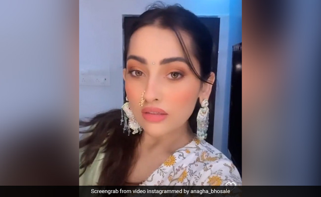Anagha Bhosale ने उतारी सुष्मिता सेन की नकल, यूं एक्सप्रेशंस देती आईं नजर....Video वायरल