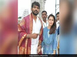 Nayanthara And Vignesh Shivan Visit Tirumala Tirupati. See Trending Pics Nayanthara And Vignesh Shivan Visit Tirumala Tirupati. See Trending Pics