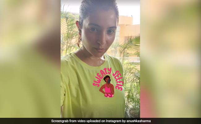 Anushka Sharma's Post-Workout Glow - See Her "Sweaty Selfie"