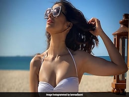 Raai Laxmi Is Every Bit A Gorgeous Sunshine Girl In A White Halter Bikini Raai Laxmi Is Every Bit A Gorgeous Sunshine Girl In A White Halter Bikini