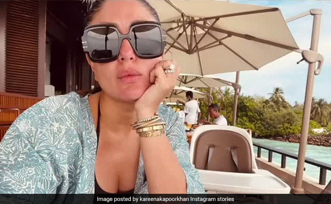 "Where's My Baby?:" Kareena Kapoor Writes In Her Maldives Postcard