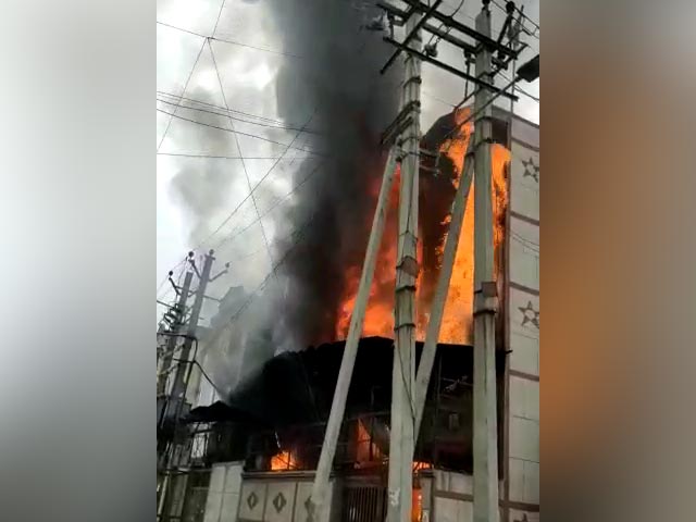 Massive Fire Breaks Out At Delhi Factory, Fire Engines At Spot