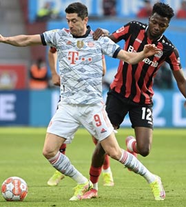 Bundesliga: Bayern Munich Crush Bayer Leverkusen 5-1 To Return To Top