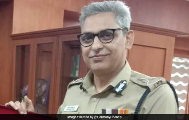 Chennai Top Cop Hospitalised Following "Acute" Chest Pain