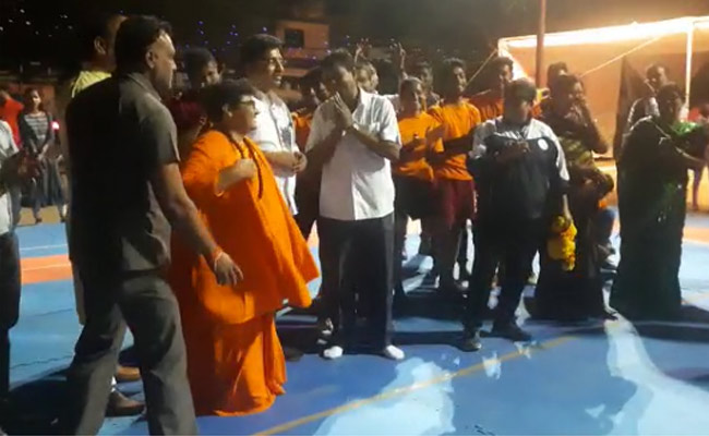 BJP's Pragya Thakur Calls Man Who Shot Her Kabaddi Video "Ravana"