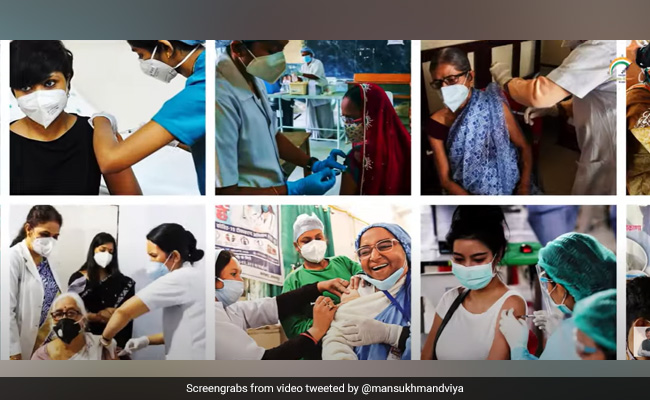 Watch: Health Minister Launches Song To Celebrate 1 Billion Vaccine Feat