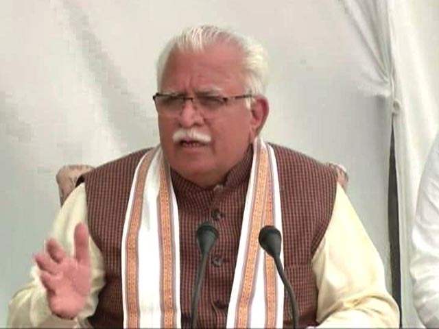 Haryana Chief Minister's Talk Of "Armed Groups" Draws Congress Barb