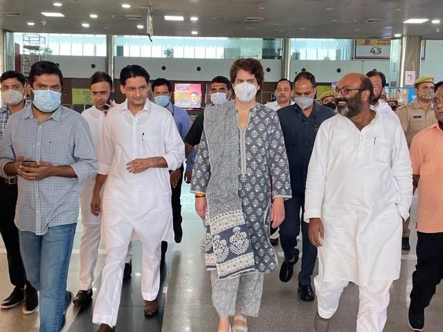 Priyanka Gandhi To Pay Last Respects Today To Farmers Killed In UP