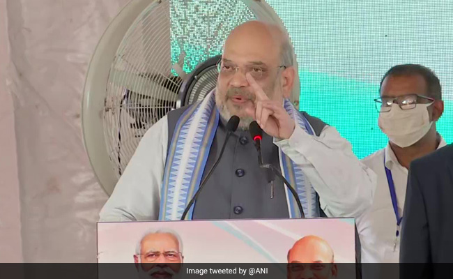 Congress "Synonymous With Corruption, Scams": Amit Shah In Dehradun