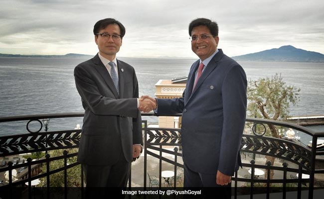 Piyush Goyal Meets South Korean Trade Minister On Sidelines Of G20 Summit
