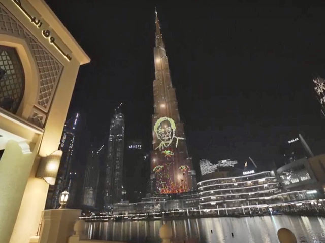 Watch: Burj Khalifa Lights Up To Celebrate Telangana's Bathukamma Festival