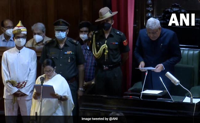 Mamata Banerjee, Two Other Trinamool Congress MLAs Take Oath