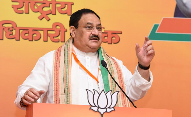 No "<i>Neta</i>, <i>Neeti</i>, <i>Neeyat</i>": BJP Chief JP Nadda Attacks Opposition In UP