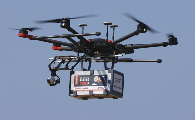 Drones Deliver Beer, Sushi And Ice Cream  In Israel