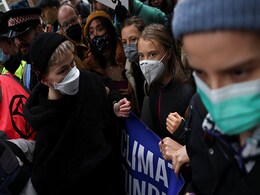 Teen Activist Greta Thunberg Joins London Climate Protest Ahead Of COP26 Teen Activist Greta Thunberg Joins London Climate Protest Ahead Of COP26