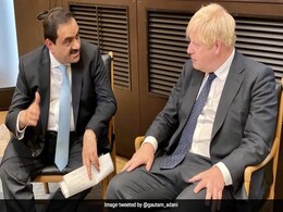 Gautam Adani Meets Boris Johnson, Assures To Commit $70 Billion For Clean Energy Gautam Adani Meets Boris Johnson, Assures To Commit $70 Billion For Clean Energy