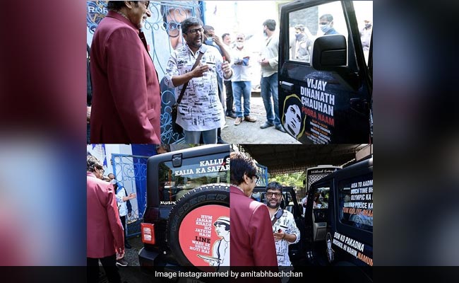 True Story: This Fan Painted His Entire Car With Amitabh Bachchan Dialogues