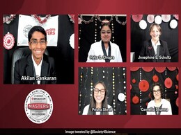 4 Indian-Origin Middle Schoolers Win Prestigious US Science Competition 4 Indian-Origin Middle Schoolers Win Prestigious US Science Competition