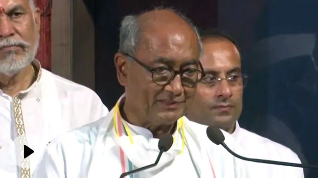 VIDEO :'आज तक अमित शाह को देखा भी नहीं, फिर भी की मेरी मदद', दिग्विजय सिंह ने बताया वाकया