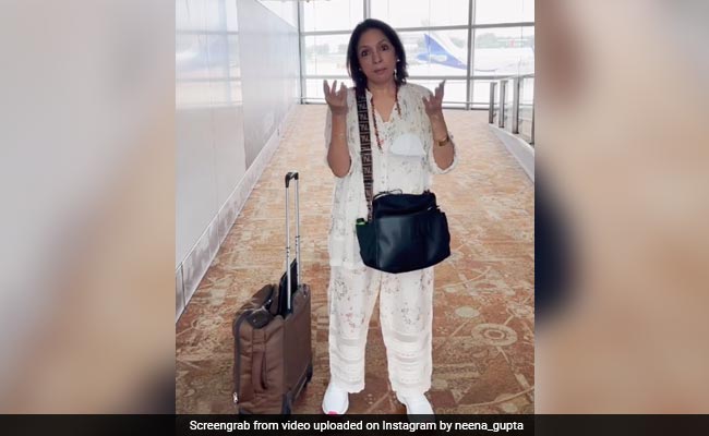एयरपोर्ट पर हुई इधर-उधर भागने को मजबूर हुईं नीना गुप्ता, Video शेयर कर बोलीं- बहुत गुस्सा आया