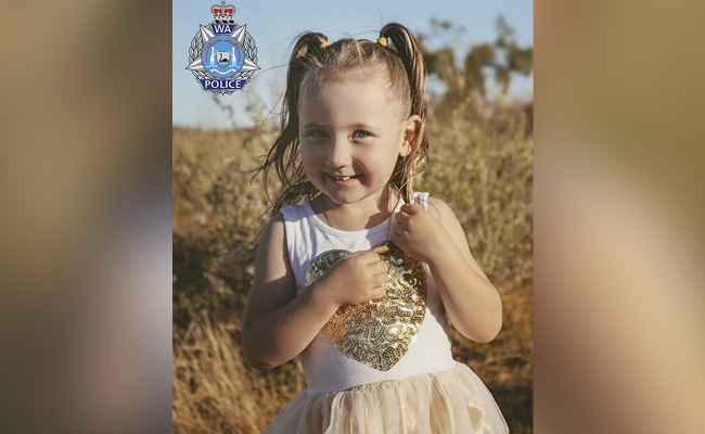Australian Police Offer $1 Million Reward For Missing 4-Year-Old Girl