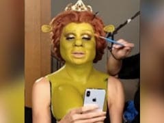 How This Supermodel Transformed Into Princess Fiona For Halloween