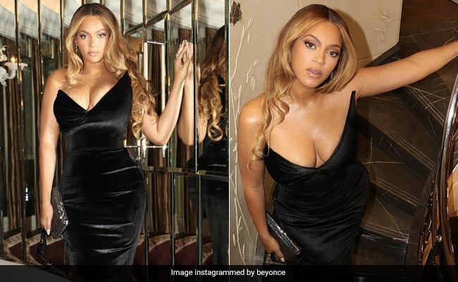 Beyonce Stole The Show At The London Film Festival In A Stunning Black Velvet Gown