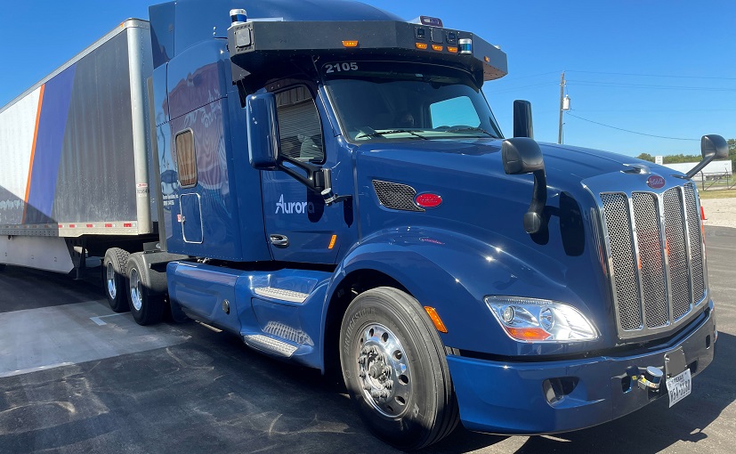 Self-Driving Truck Company Aurora Launches Pilot With Uber Freight