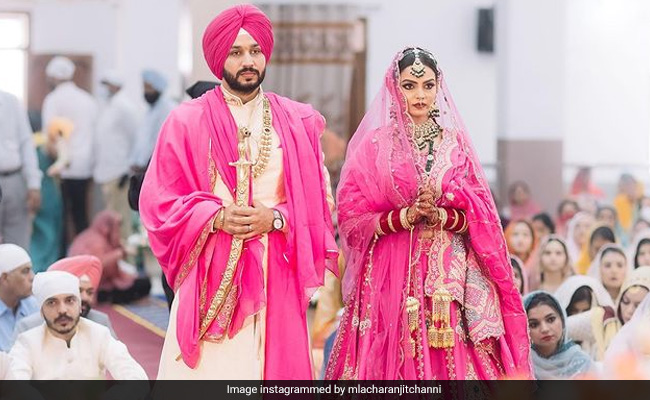 पंजाब के सीएम ने बेटे की शादी की तस्वीरें शेयर कीं, नदारद रहे नवजोत सिद्धू