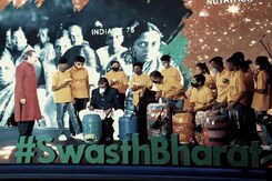 Behind The Scenes Of #SwasthBharat, Sampann Bharat Telethon Behind The Scenes Of #SwasthBharat, Sampann Bharat Telethon