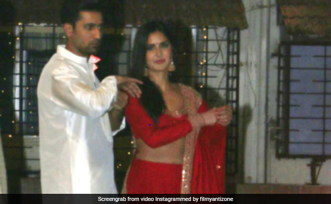 Viral: Katrina Kaif Hugging Rumoured Boyfriend Vicky Kaushal At <i>Sardar Udham</i> Screening. See Inside
