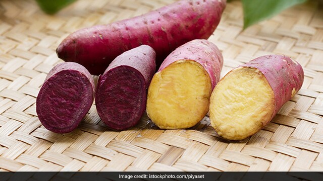 Sweet potatoes are a great source of fibre