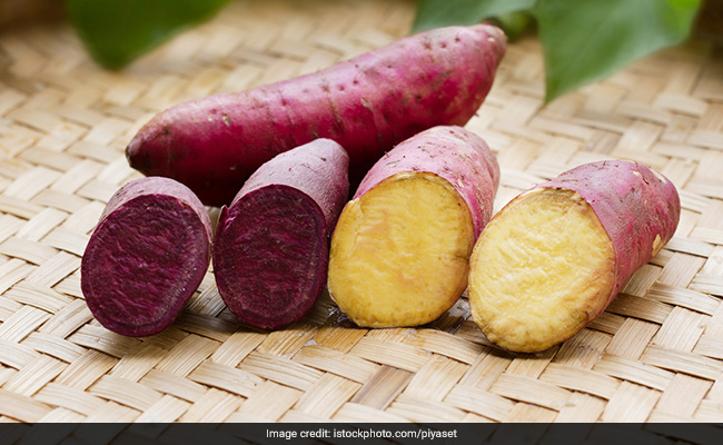 Sweet potatoes are a great source of fibre