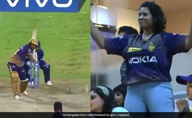 अश्विन की गेंद पर नरेन ने लगाया हवाई शॉट, छक्का मानकर खुशी से डांस करने लगी लड़की, लेकिन हो गया 'धोखा'- Video