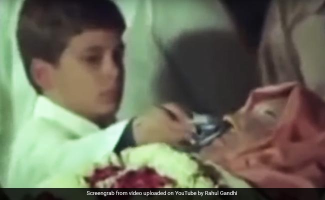 "She Told Me, 'Don't Cry'": Rahul Gandhi's Video Tribute For Indira Gandhi