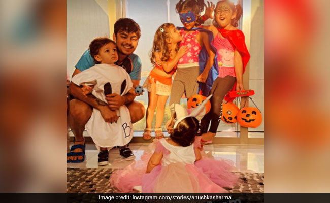 Vamika Is Halloween-Ready With This "Cute Bunch." See Pics Posted By Mom Anushka Sharma