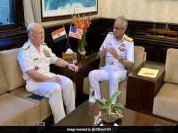Top US Naval Commander, Indian Navy Chief Discuss Martime Security Top US Naval Commander, Indian Navy Chief Discuss Martime Security