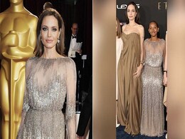 Angelina Jolie's Daughter Zahara, 16, Wore Mom's Oscar Dress To <i>Eternals</i> Premiere Angelina Jolie's Daughter Zahara, 16, Wore Mom's Oscar Dress To <i>Eternals</i> Premiere