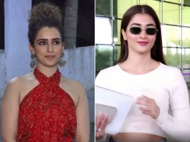 सान्या मल्होत्रा, सोहा अली खान और पूजा हेगड़े  माया नगरी में हुईं स्पॉट