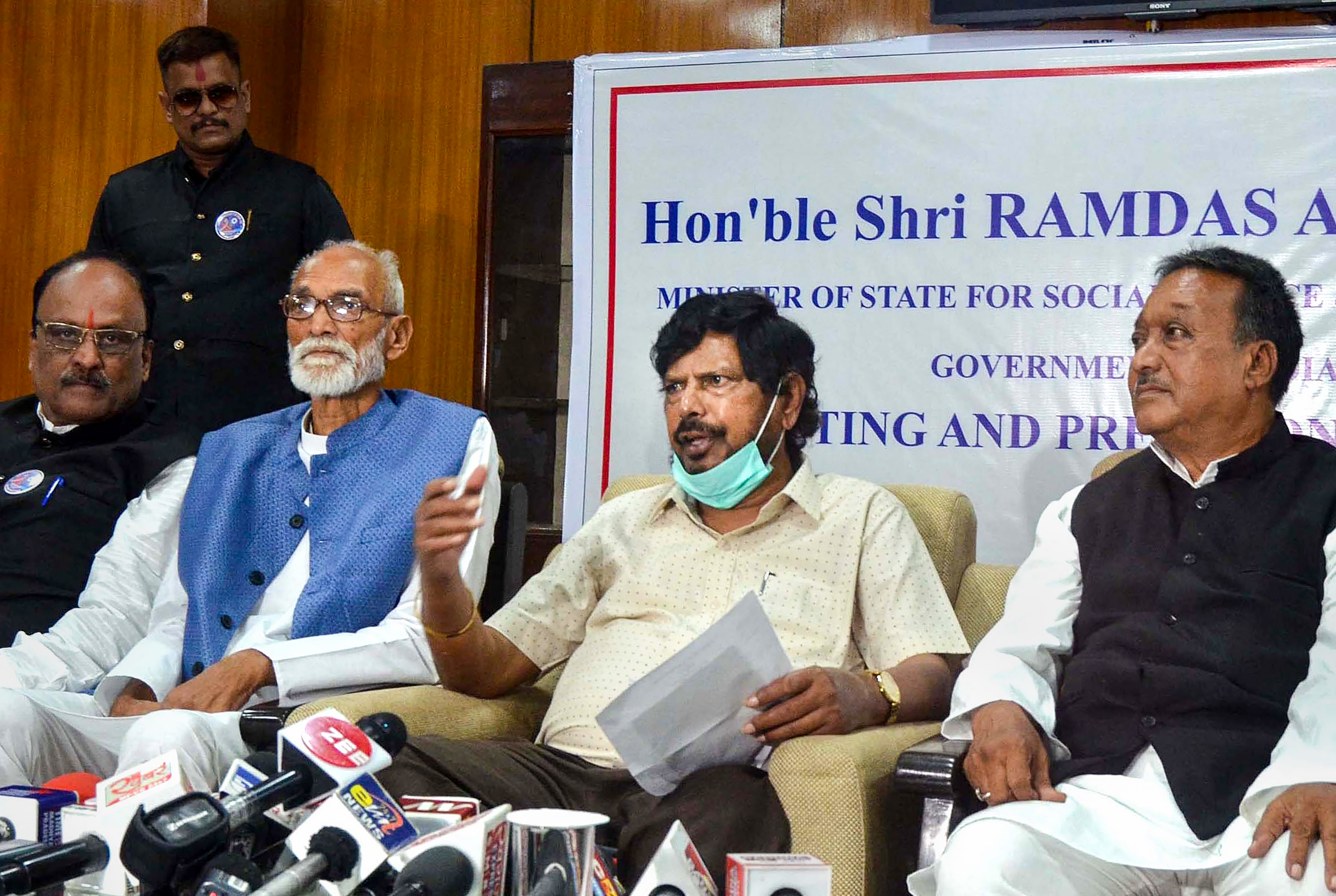 Union Minister Advises Prakash Ambedkar To Quit Previous Maharashtra Government