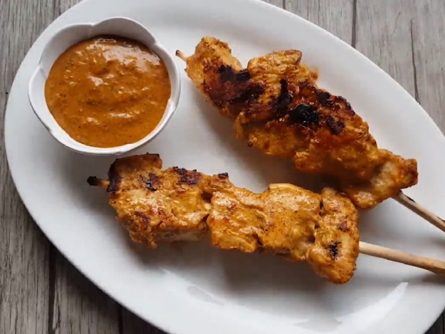 How To Make Peri Peri Chicken Satay | Easy Peri Peri Chicken Satay Recipe