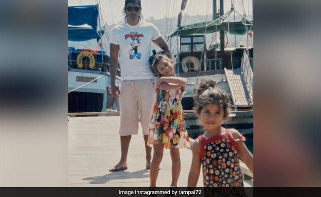"Time Flies, They Grow Fast": Arjun Rampal Shares Throwback Pics Of His Children