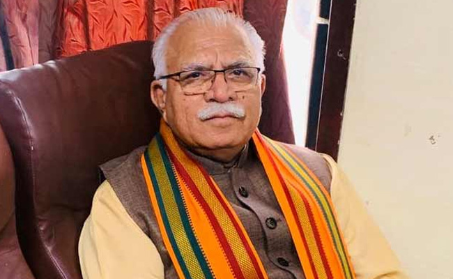 Haryana Chief Minister Manohar Lal Khattar's Talk Of Armed Groups Draws Congress Barb