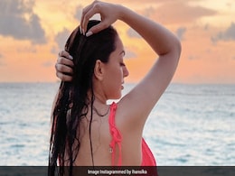 Sunsets Look Prettier With Hansika Motwani Posing In Her Pink Bikini Sunsets Look Prettier With Hansika Motwani Posing In Her Pink Bikini