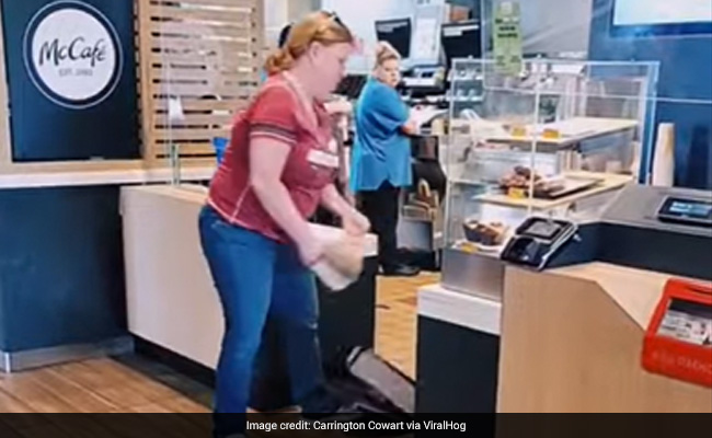 Watch: Woman Trashes McDonald's Outlet Because Her "Coffee Took Too Long"