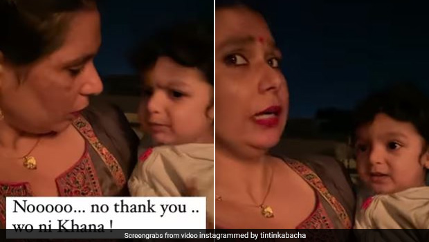Adorable Baby Chooses To Eat Cake Over Roti Sabzi, Foodies Can Relate