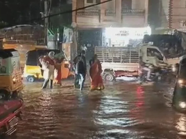 Restaurant Flooded, Pick-Up Truck Swept Away: Hyderabad Horror In Videos