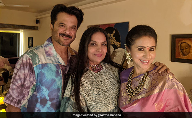 Inside Shabana Azmi, Urmila Matondkar And Anil Kapoor's Get-Together